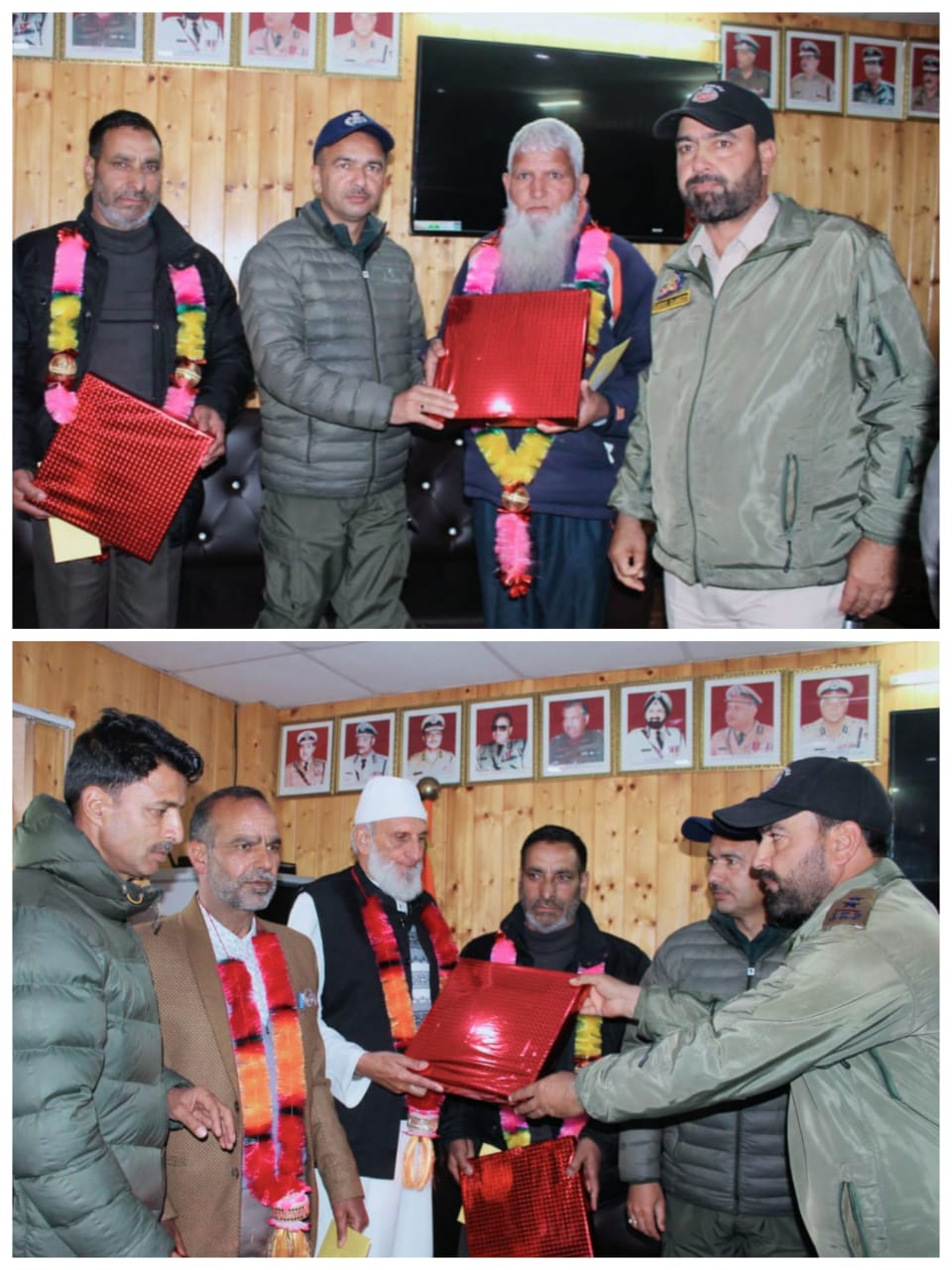 'Police accords warm send-off to retiring officers on their superannuation in Ganderbal'